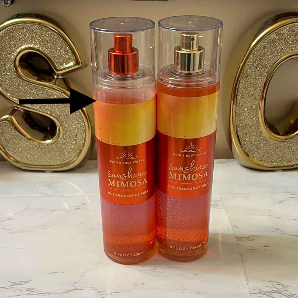 Sunshine Mimosa fine fragrance mist bundle